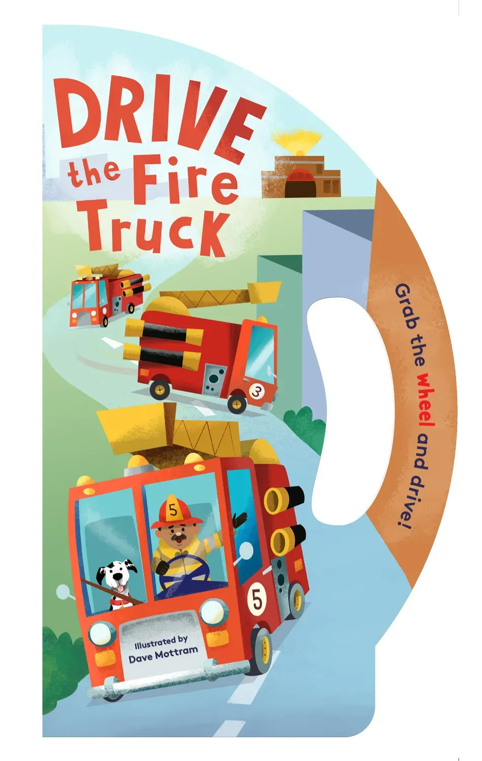 Chronicle Books Drive the Fire Truck pekebok kartong 0–3 år