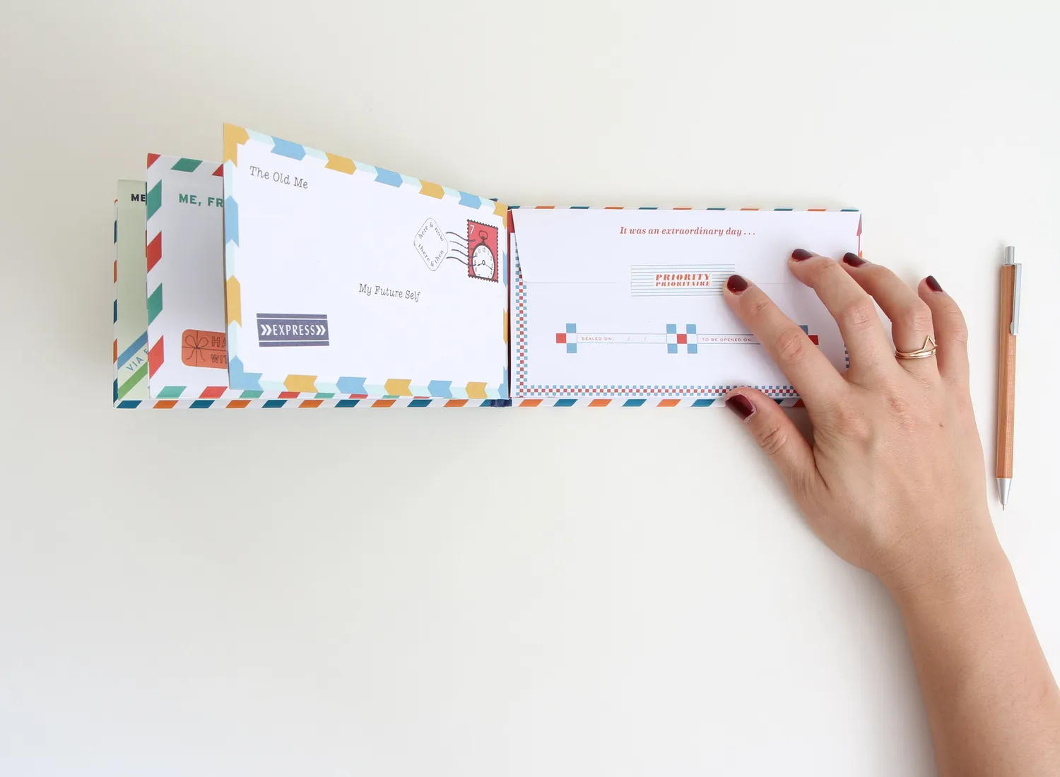Chronicle Books Letters to My Future Self brevsett
