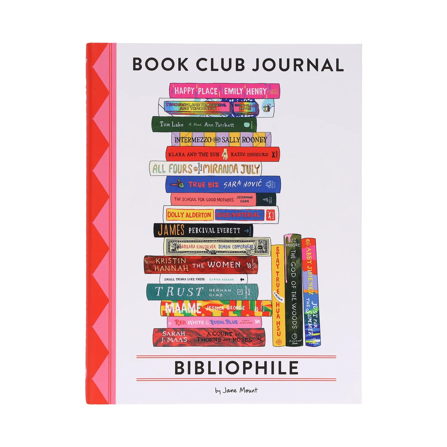 Bibliophile Book Club Journal notatbok for bokklubb