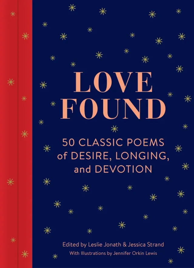 Chronicle Love Found 50 Classic Poems bok innbundet kjærlighet