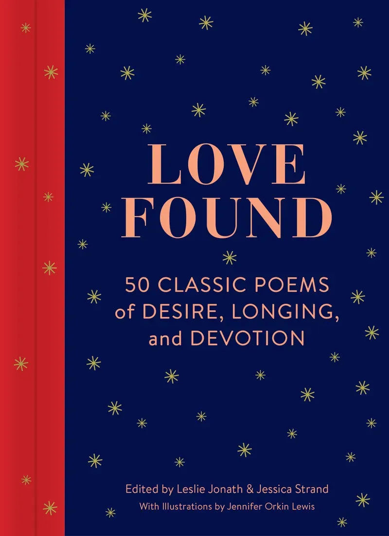 Chronicle Love Found 50 Classic Poems bok innbundet kjærlighet