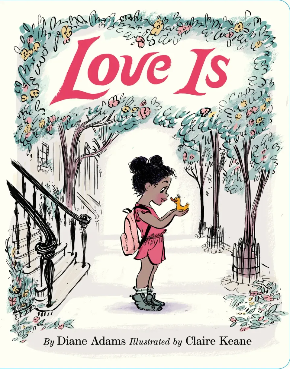 Abrams Chronicle Books Love Is pekebok board book småbarn