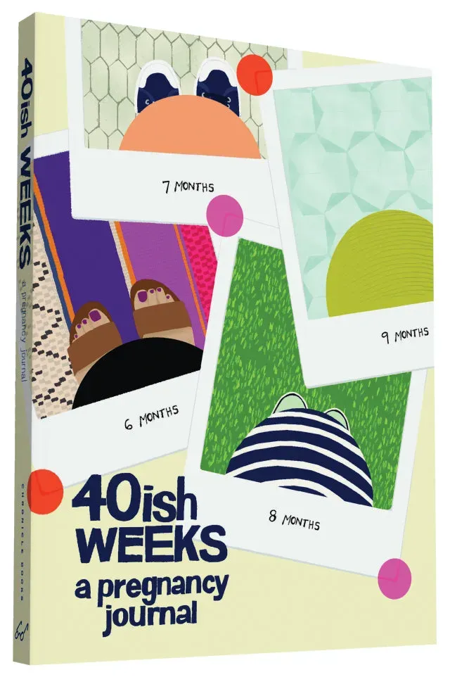 Abrams & Chronicle Books 40ish Weeks graviditetsdagbok gave