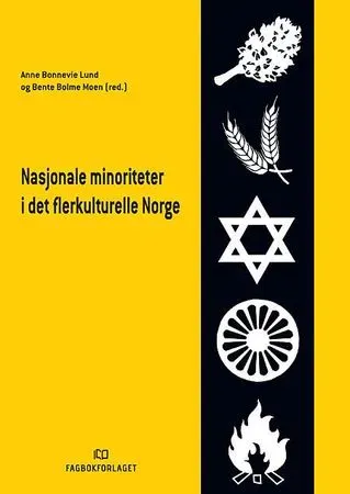 Bokia Nasjonale minoriteter heftet bok med markeringer
