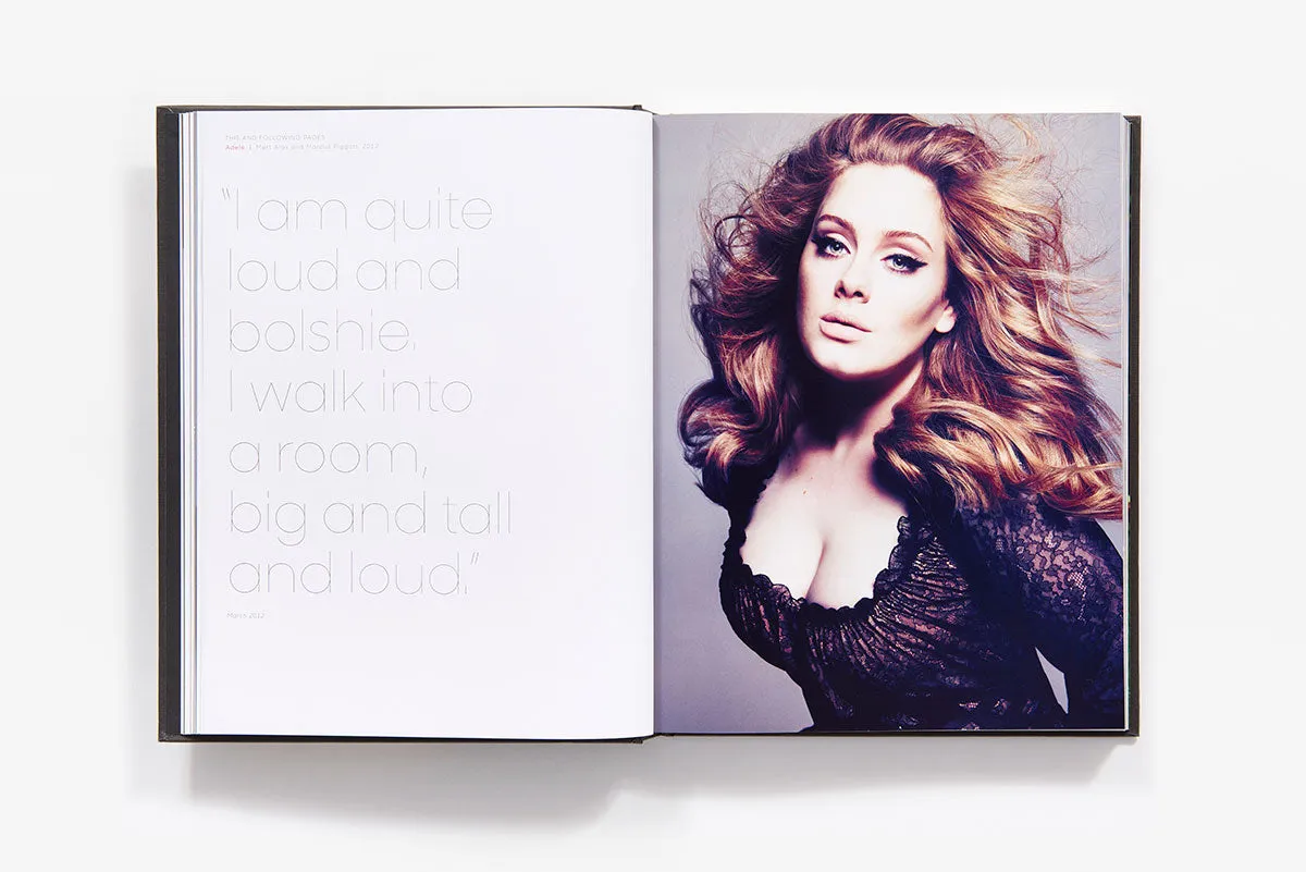 Abrams Vogue x Music innbundet fotobok popikoner
