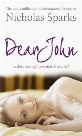 Bokia Dear John pocket pent brukt engelsk