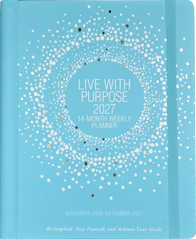 Peter Pauper Press Live with Purpose planner 2027
