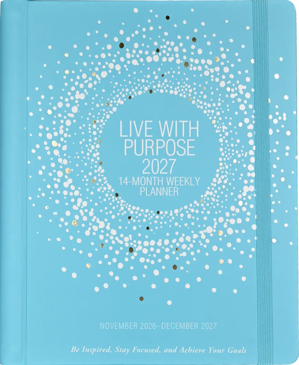 Peter Pauper Press Live with Purpose planner 2027