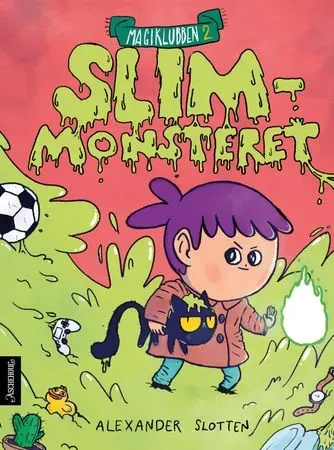 Alexander Slotten Slimmonsteret barnebok innbundet som ny