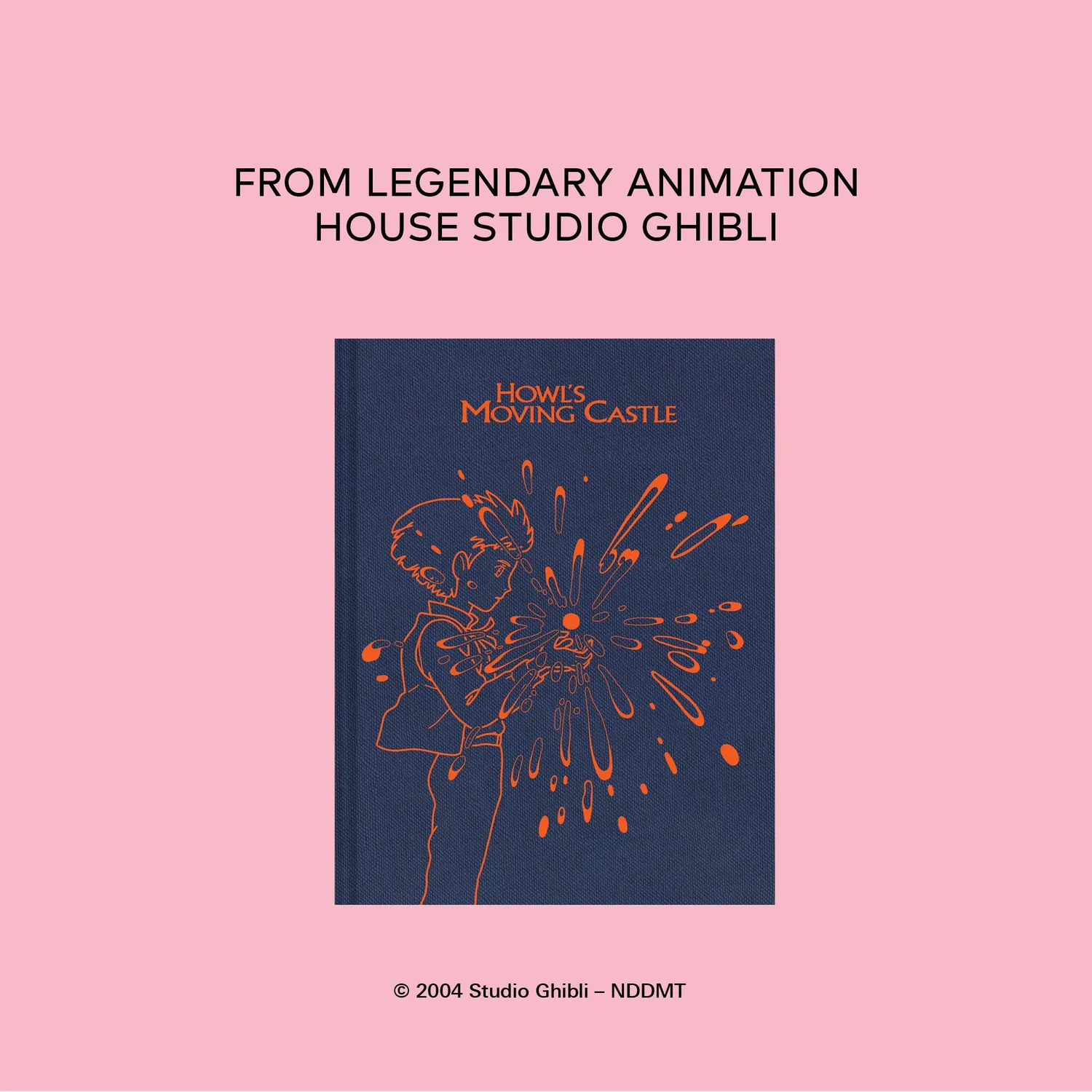 Studio Ghibli Howl's Moving Castle skissebok innbundet