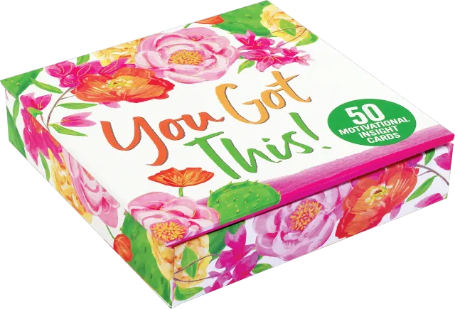 Peter Pauper Press You Got This! inspirasjonskort 50 stk
