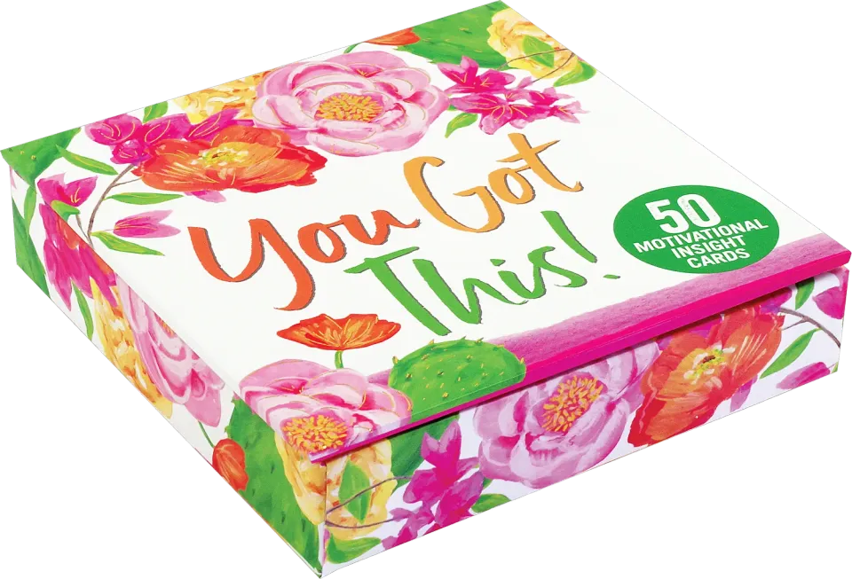 Peter Pauper Press You Got This! inspirasjonskort 50 stk