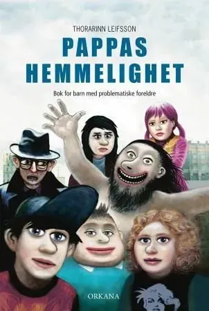 Pappas hemmelighet bok innbundet pent brukt islandsk suksess