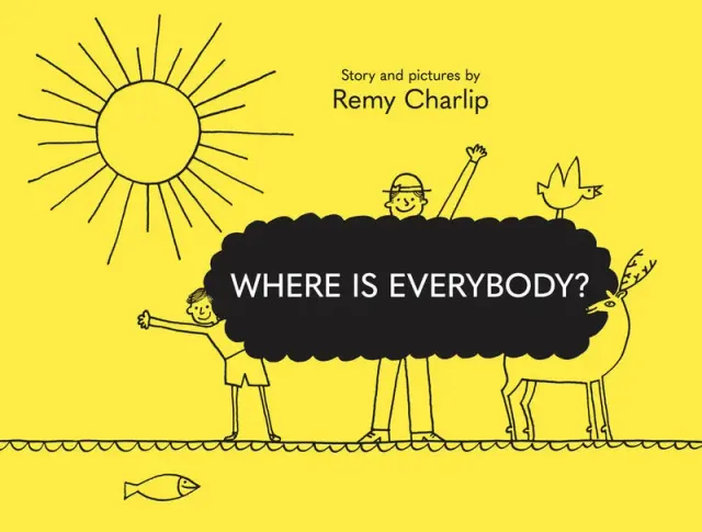 Remy Charlip Where Is Everybody bildebok innbundet