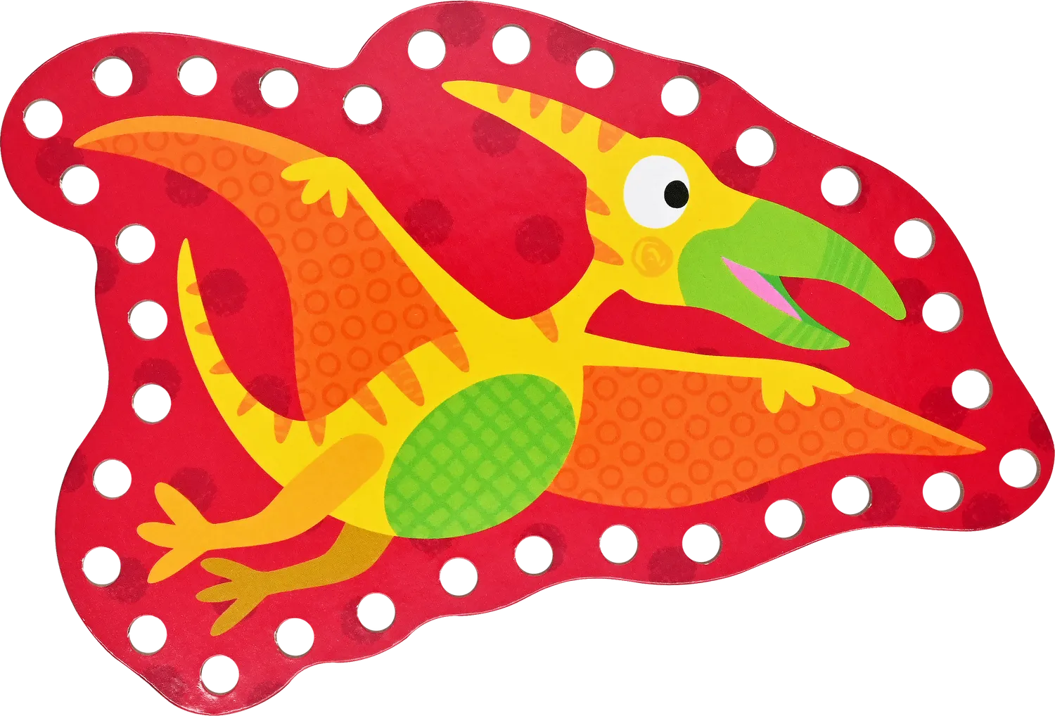Peter Pauper Press Dinosaurs lissesett 6 kort med snor
