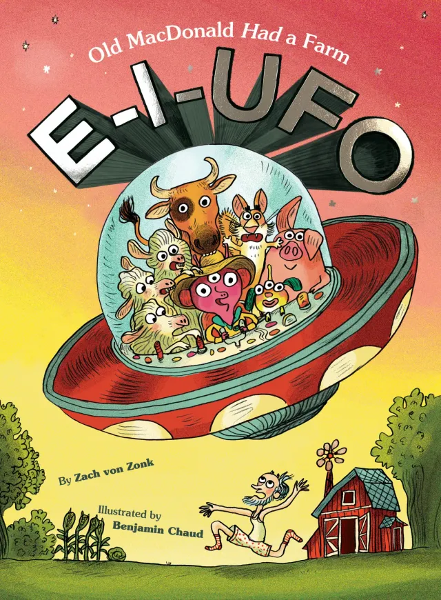 Chronicle Books E-I-UFO Old MacDonald barnebok innbundet
