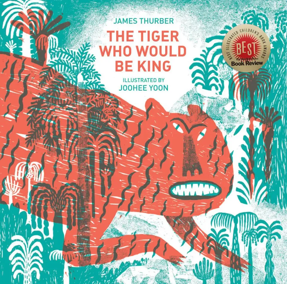 Enchanted Lion The Tiger Who Would Be King bildebok innbundet
