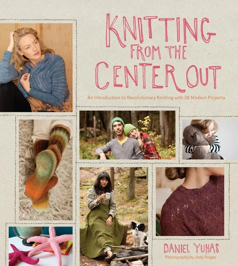 Abrams Knitting from the Center Out strikkebok 28 prosjekter