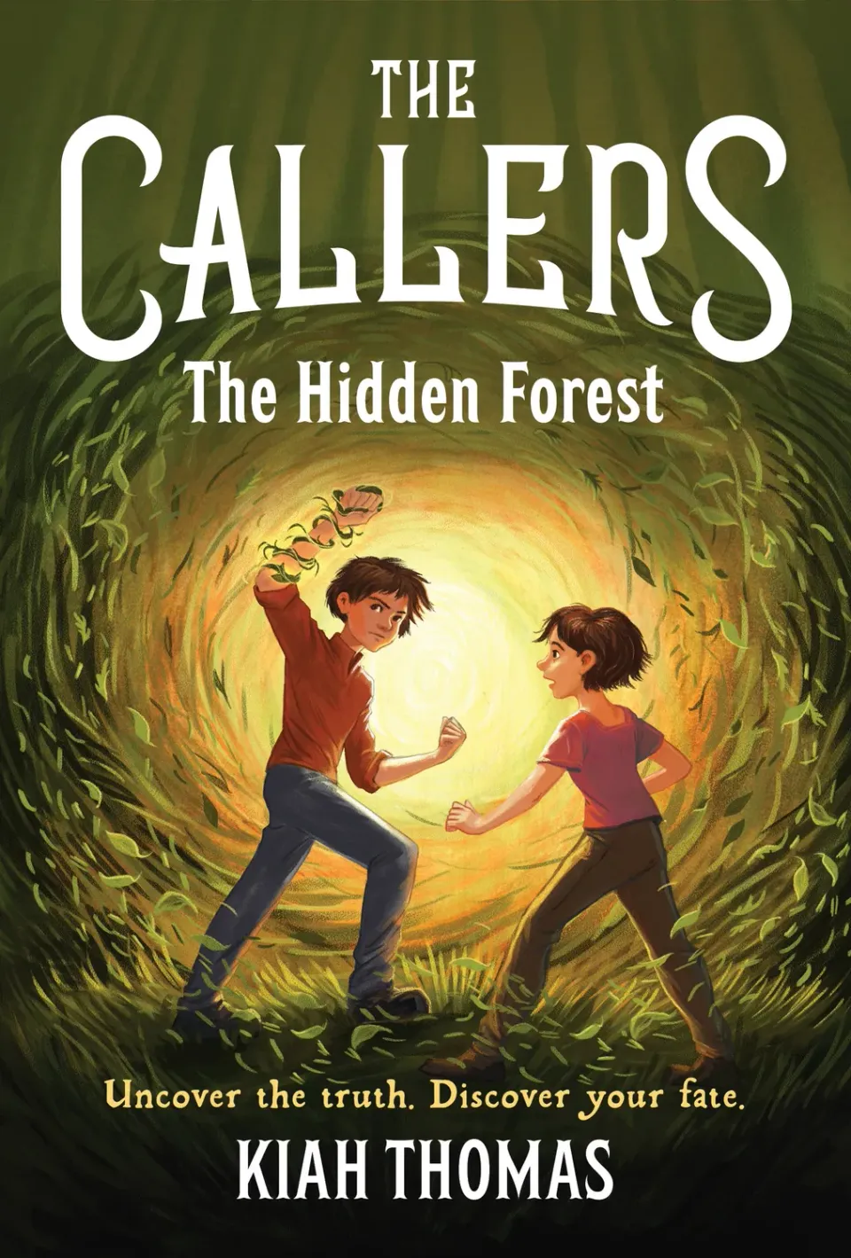 Callers The Hidden Forest bok 2 innbundet fantasy barn