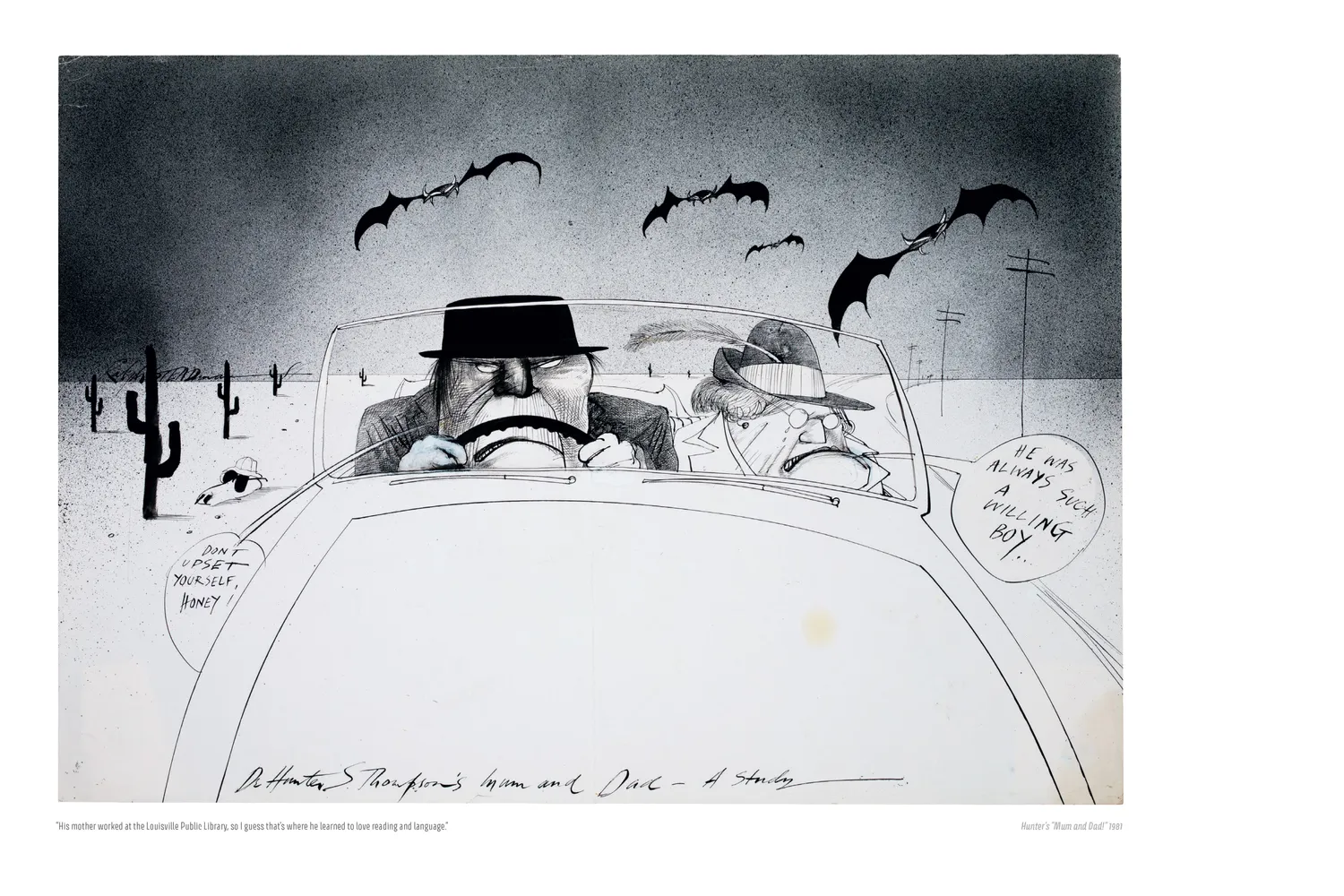 Abrams and Chronicle Ralph Steadman A Life in Ink mini kunstbok
