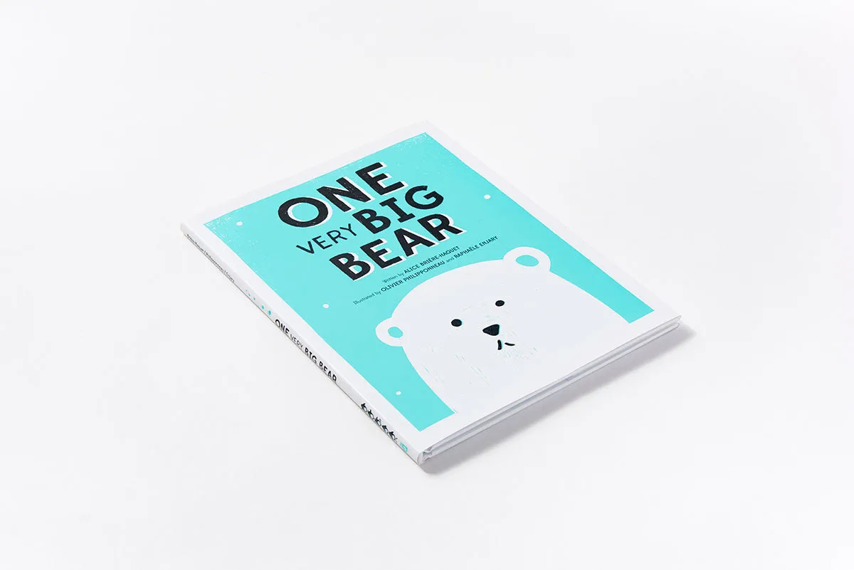 Abrams One Very Big Bear bildebok innbundet tellebok