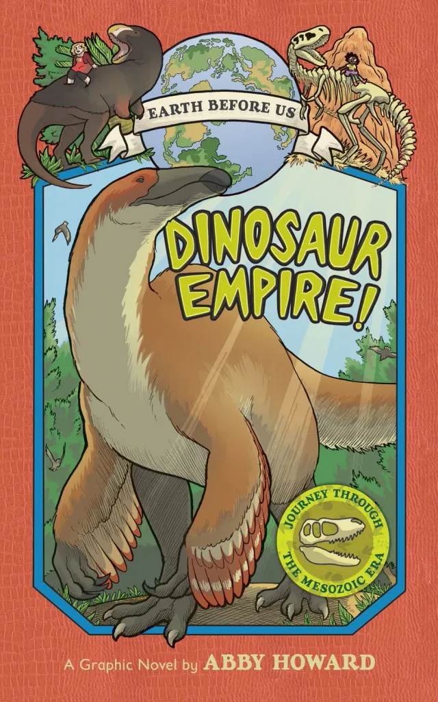 Abby Howard Dinosaur Empire pocketbok tegneserie 8-12
