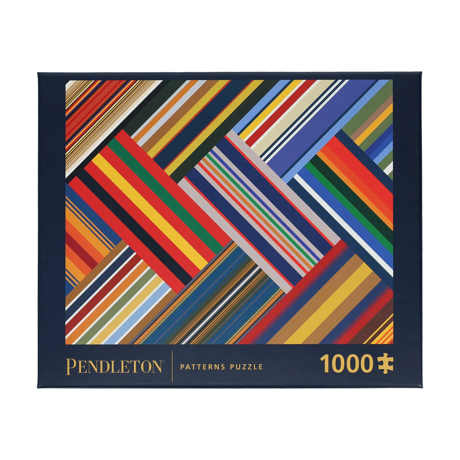 Pendleton Patterns puslespill 1000 brikker fargerikt
