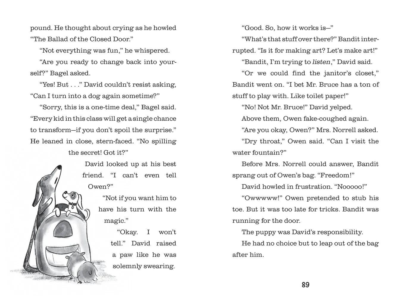 Abrams and Chronicle Class Critters David Dixon's Day as a Dachshund 2 pocket