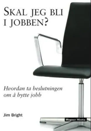 Bokia Skal jeg bli i jobben? pocket pent brukt bokmål
