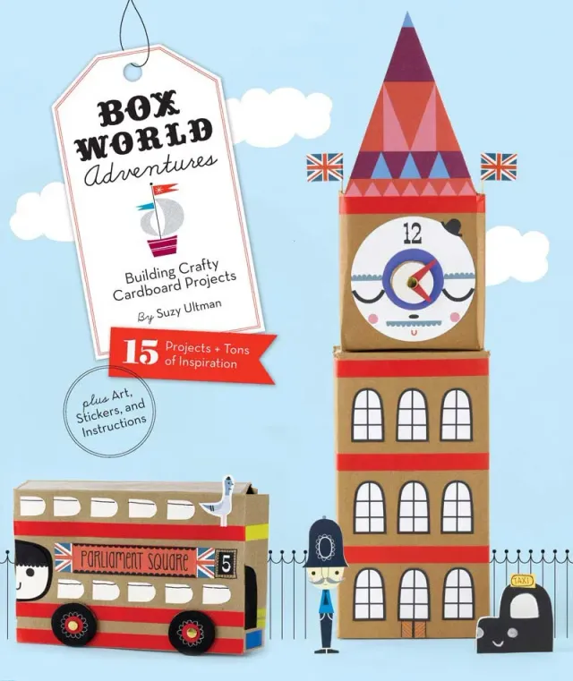 Abrams and Chronicle Box World Adventures hobbybok byggesett