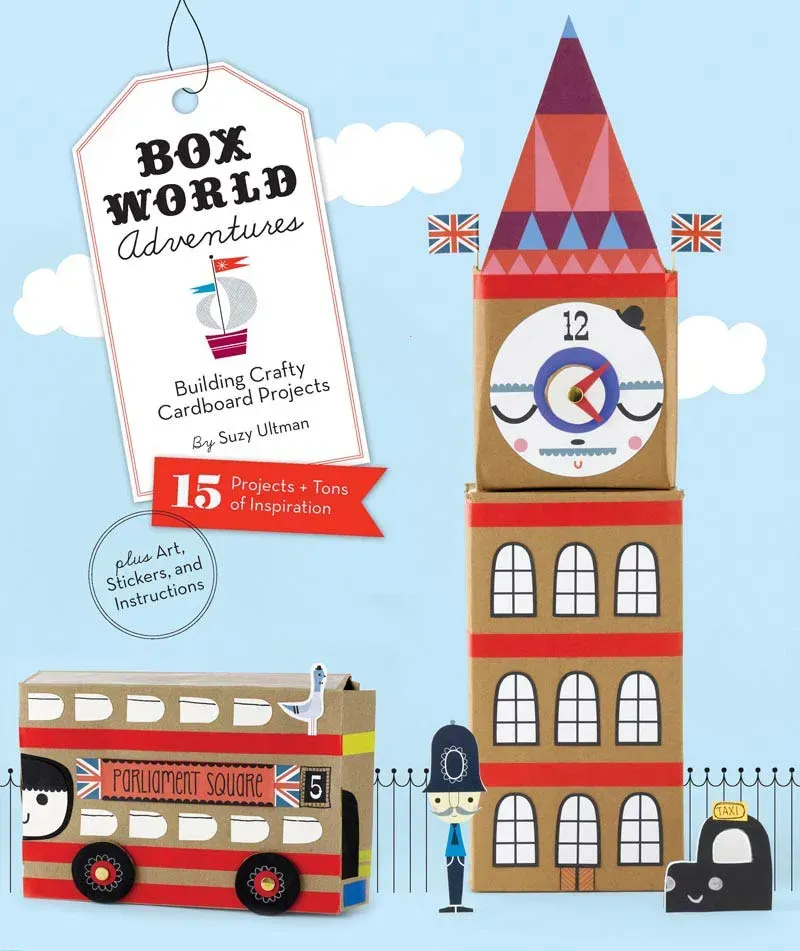 Abrams and Chronicle Box World Adventures hobbybok byggesett
