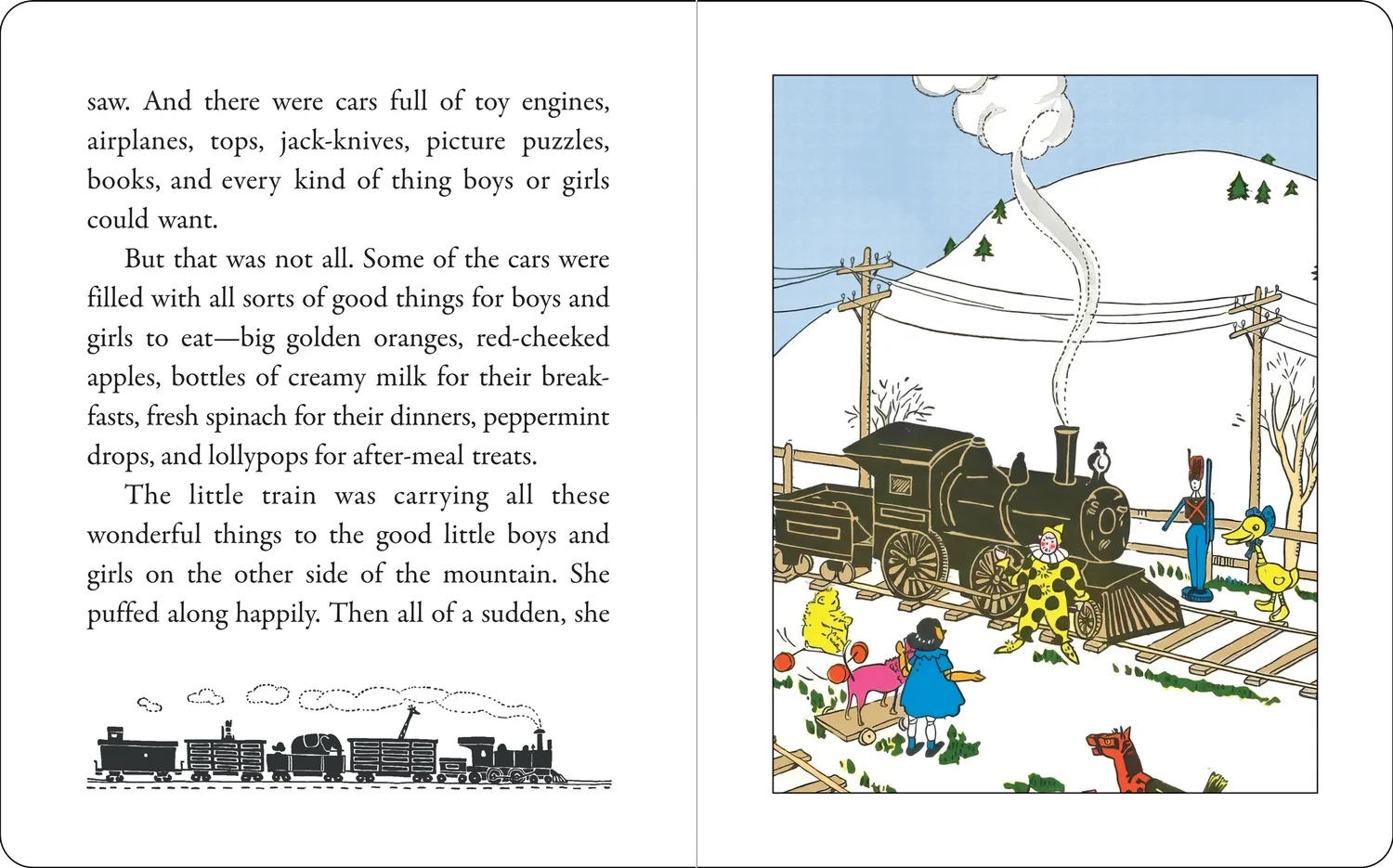 Peter Pauper Press The Little Engine That Could bildebok innbundet