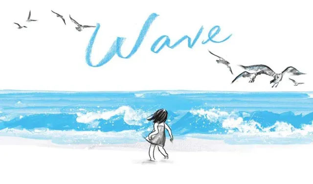 Chronicle Books Wave bildebok innbundet barn