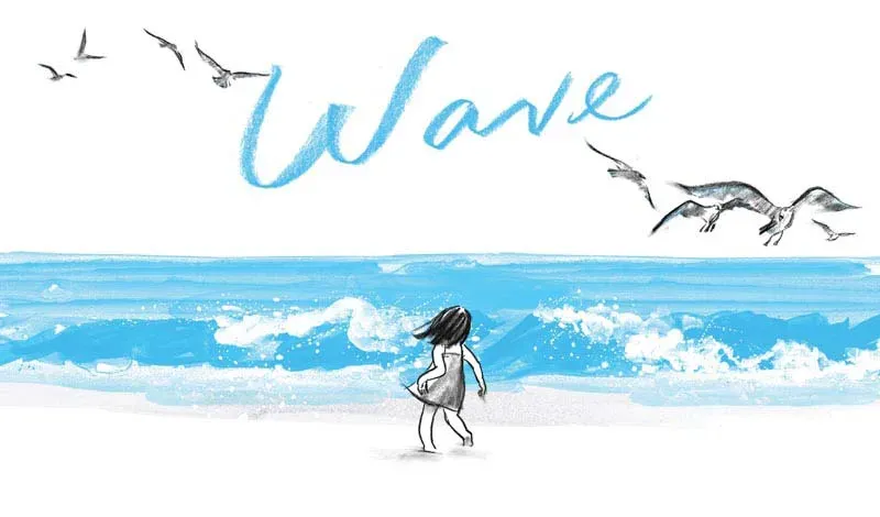 Chronicle Wave bildebok innbundet ordløs