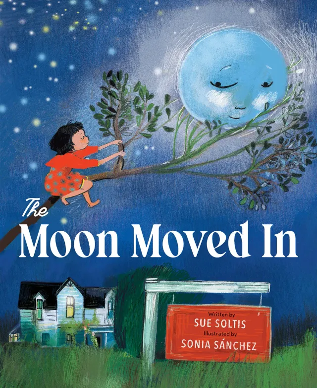 Abrams and Chronicle The Moon Moved In barnebok innbundet 3-5 år