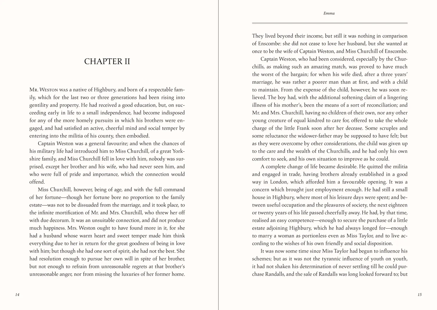 Peter Pauper Press Emma Masterpiece Library innbundet klassiker