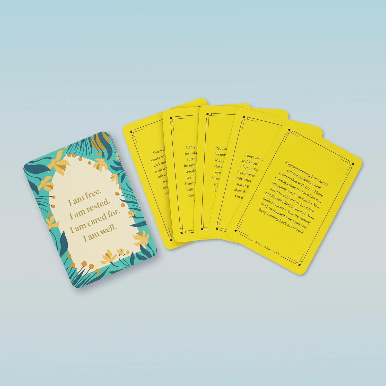 Chronicle Books Nap Ministry Rest Deck kortstokk 50 kort