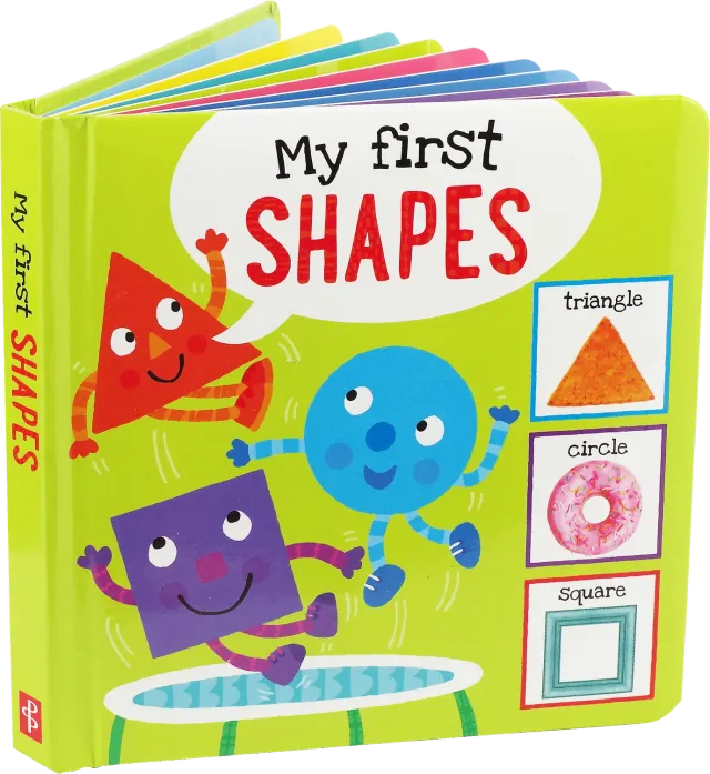 Peter Pauper Press My First Shapes pekebok former baby