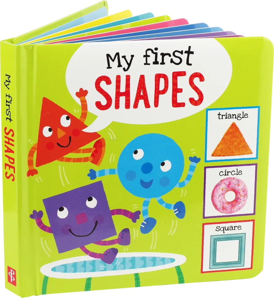 Peter Pauper Press My First Shapes pekebok former baby