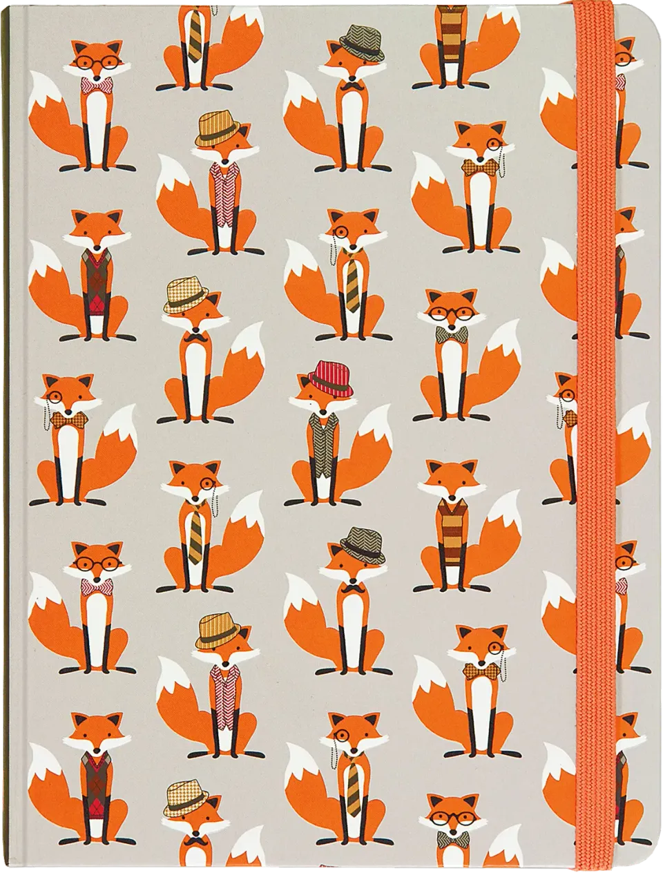 Peter Pauper Press Dapper Foxes notatbok 160 sider