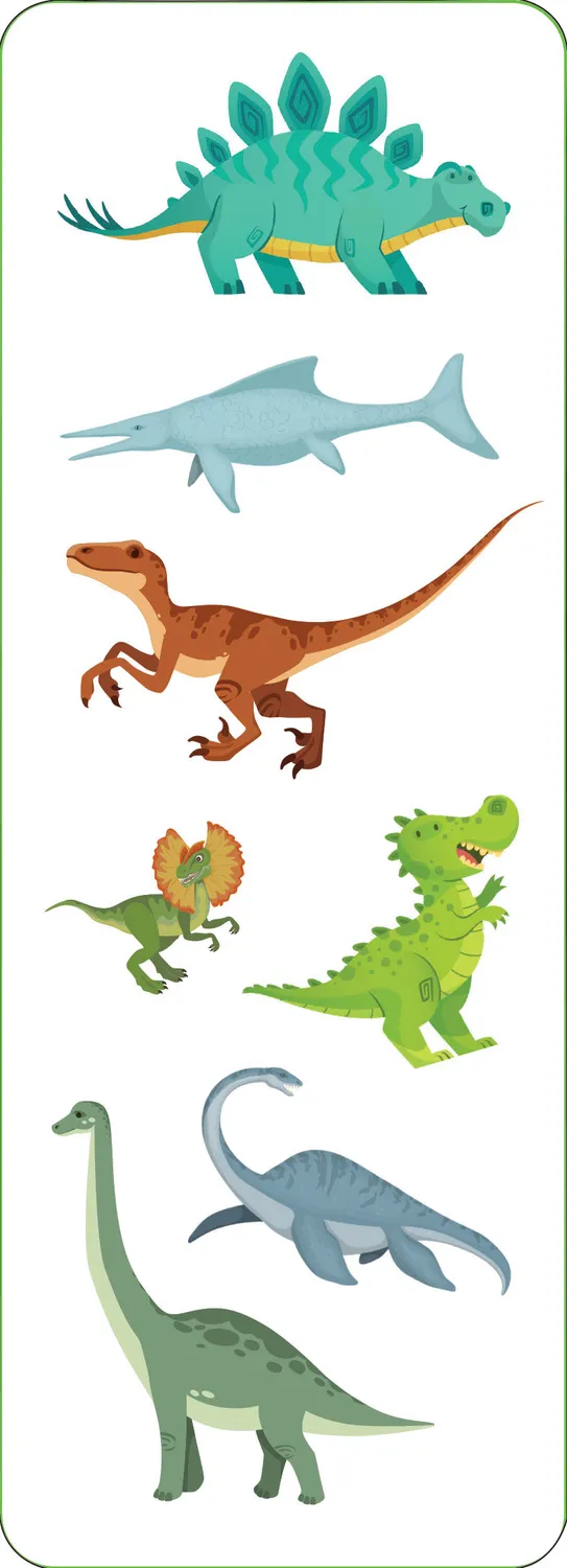 Peter Pauper Press Dinosaurs klistremerkesett 40 stk