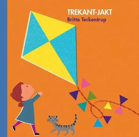 Bokia Trekant-jakt billedbok innbundet former