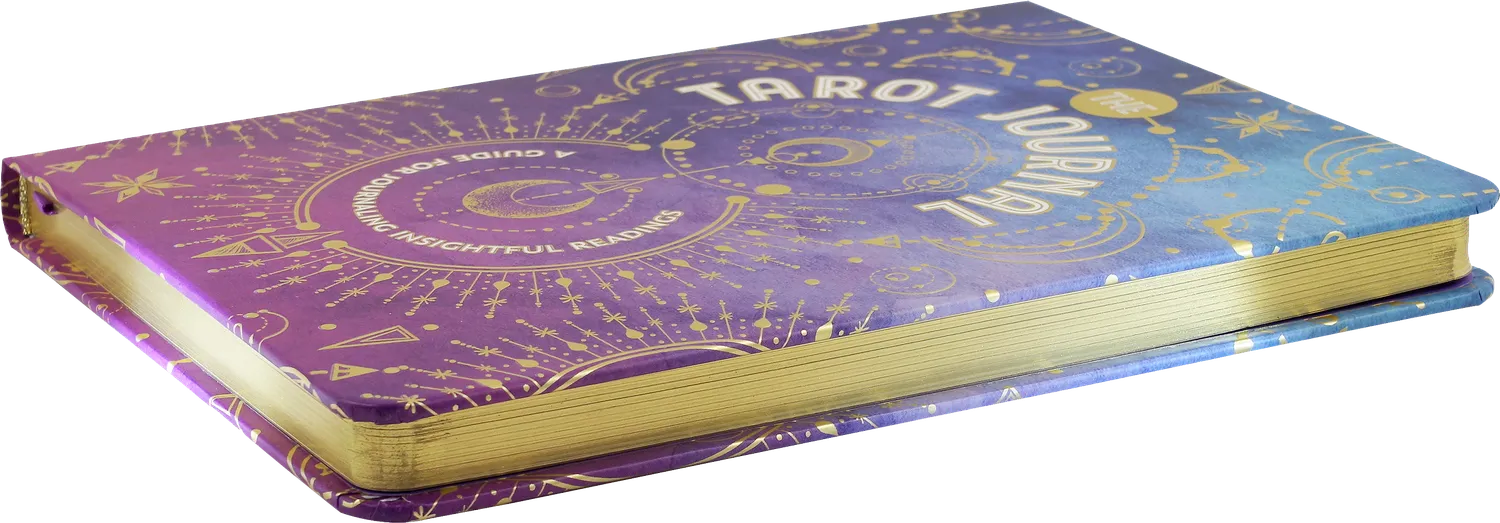 Peter Pauper Press The Tarot Journal journal med gullsnitt