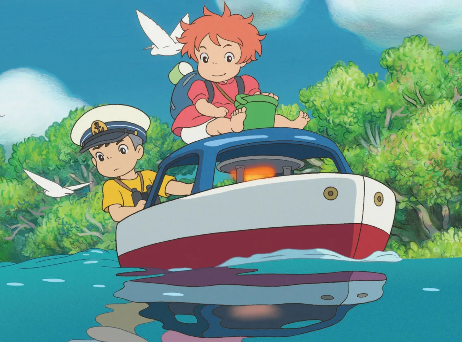 Studio Ghibli Ponyo postkortbok 30 postkort Miyazaki