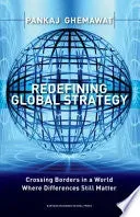 Bokia Redefining Global Strategy bok pent brukt uten markeringer