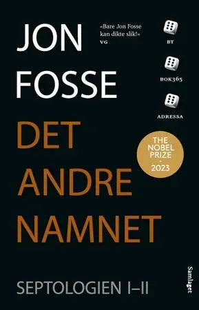 Bokia Det andre namnet innbundet roman pent brukt nynorsk
