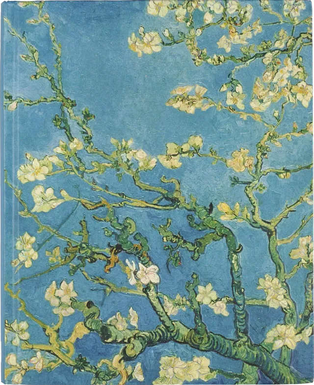 Peter Pauper Press Almond Blossom notatbok linjert stor