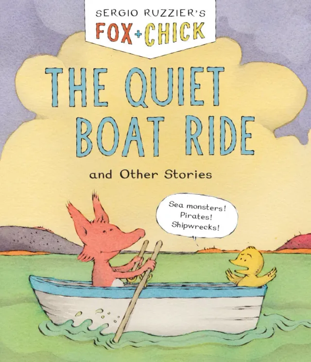 Fox & Chick The Quiet Boat Ride barnebok pocket 5–8 år