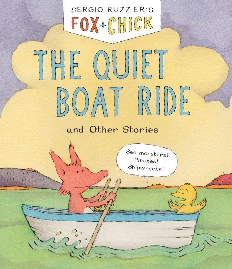 Fox & Chick The Quiet Boat Ride barnebok pocket 5–8 år