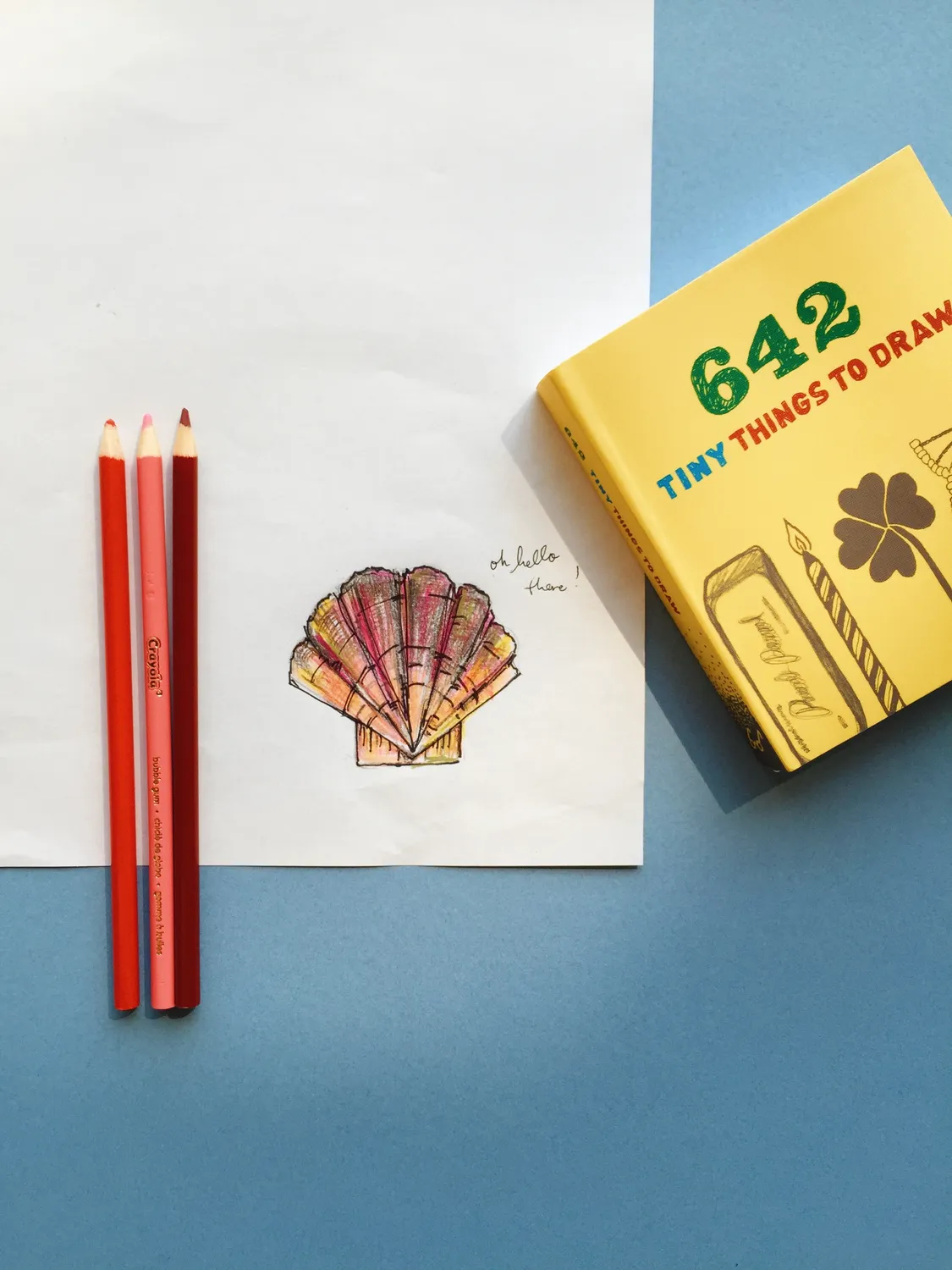 Abrams and Chronicle 642 Tiny Things to Draw tegnebok pocket